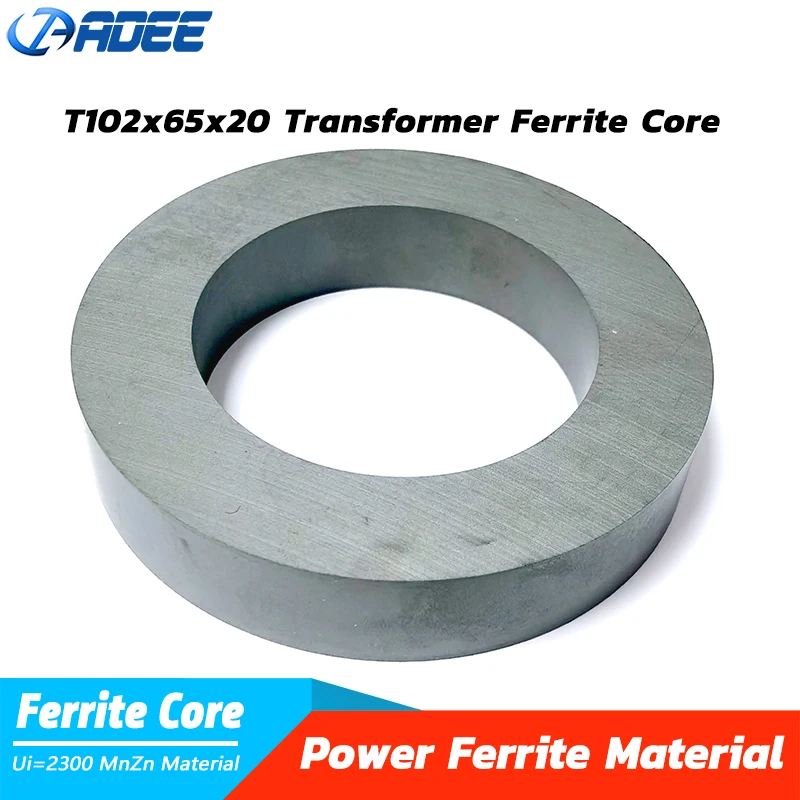 

102x65x20mm Power Supply MnZn Soft Ferrite Transformer Core With Ui=2300