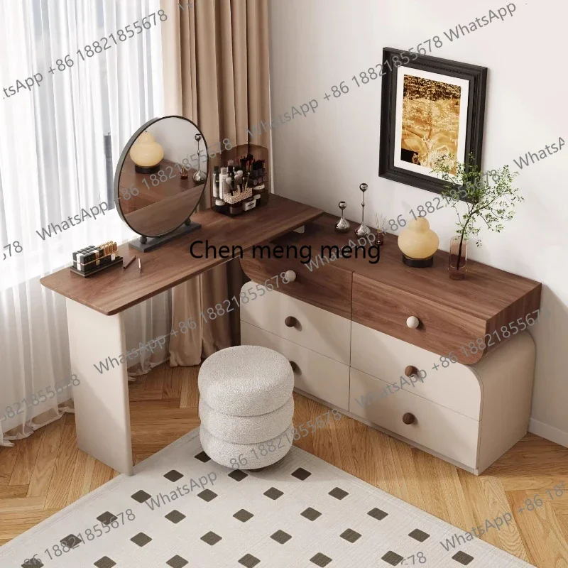 

offer Floor makeup table dressing table set with mirror vintage makeup Mini dressing table Cabinet modern storage home furniture