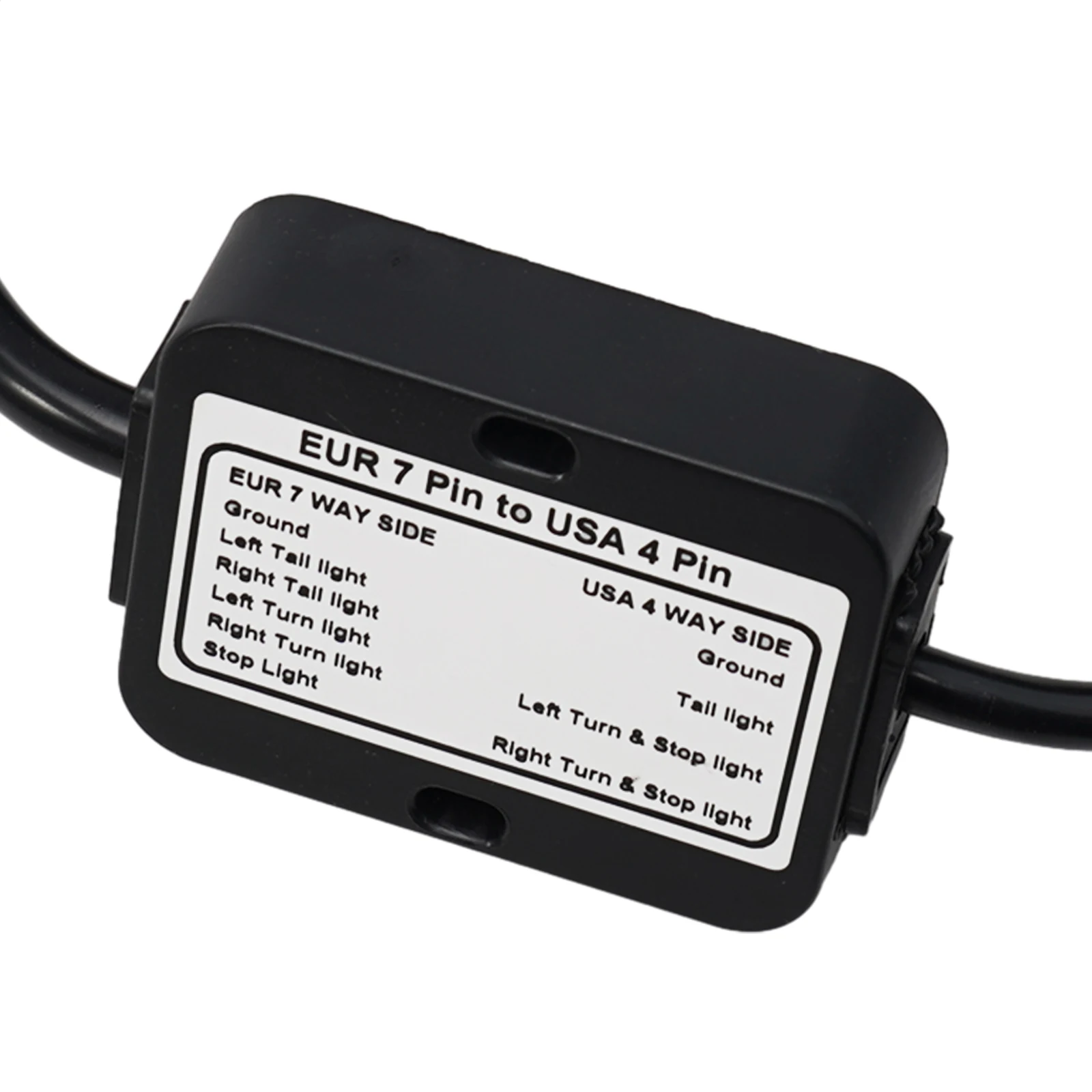 

Конвертер для фаркопа, 7-контактный разъем для европейских автомобилей, 4-контактный плоский, высокое качество