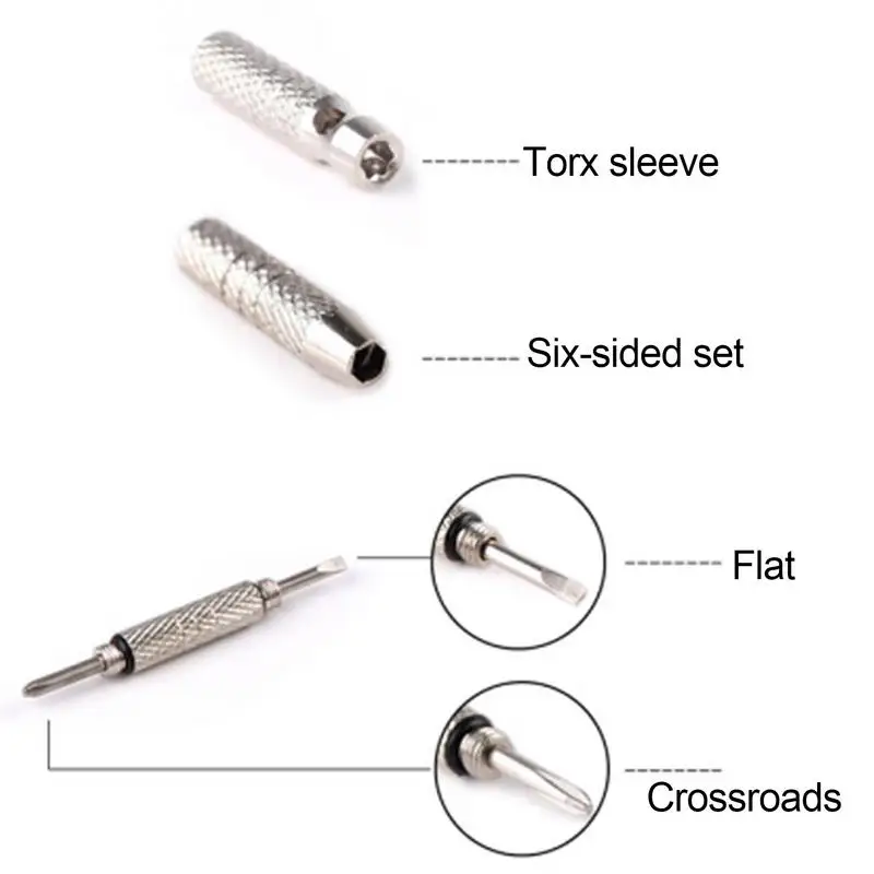 선글라스 시계 수리 스크루드라이버 도구, 휴대용 수공구, 정밀 스테인레스 스틸 스크루드라이버 도구