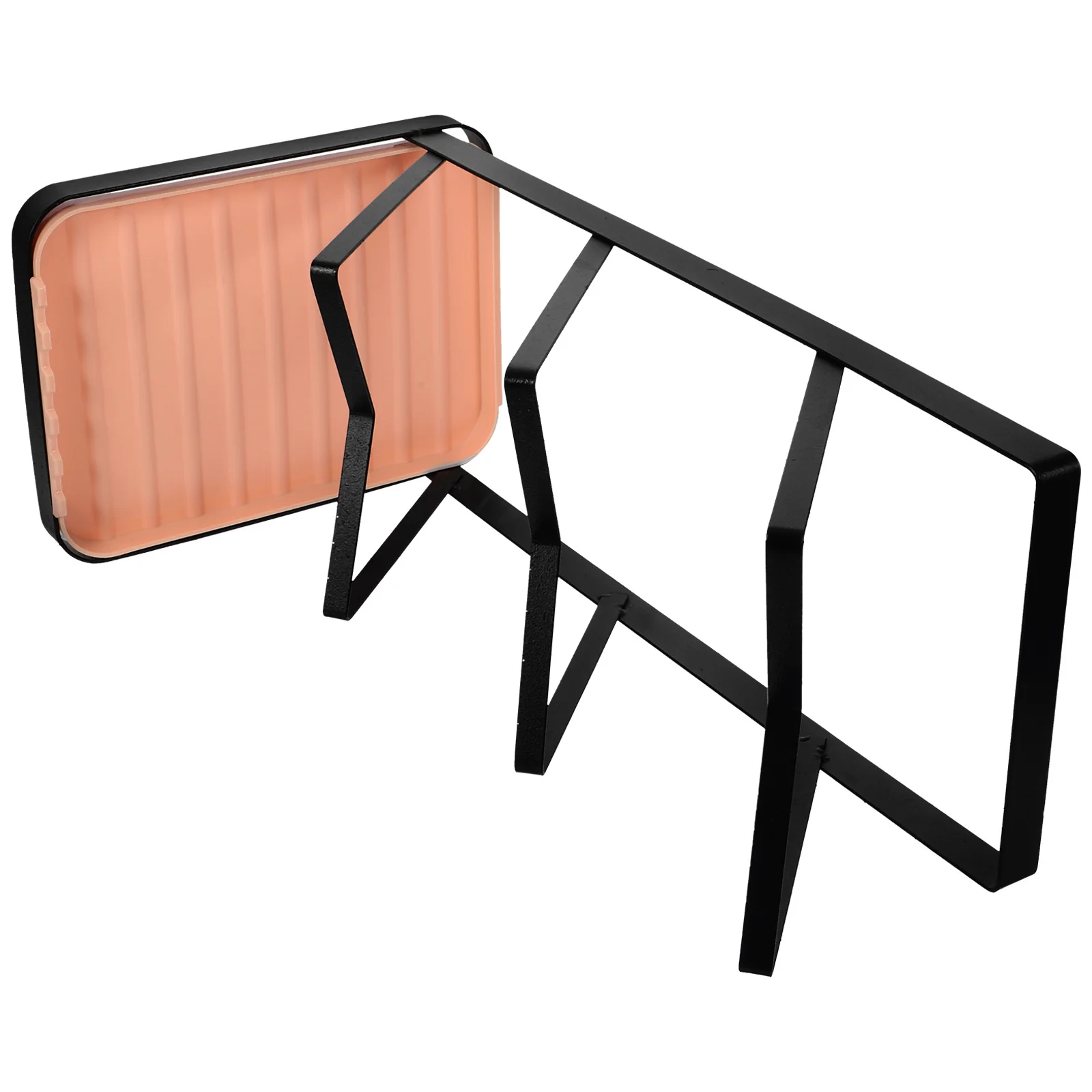 

Multi-Tier Pot Lid Organizer Rack for Countertop Space-Saving Kitchen Storage for Lids Pans Spoons and Cooking Essentials