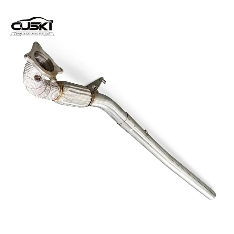 

High quality Stainless Stee Automobile Accessorie Suitable For Volkswagen Golf 6 GTI 2.0T 2004-2009 exhaust downspout