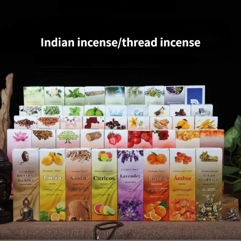 Indian Tibetan Fragrance Natural Bamboo Branch Thread  Incense Soothing Spirit/meditation Sleep Aid/purification Aromatherapy