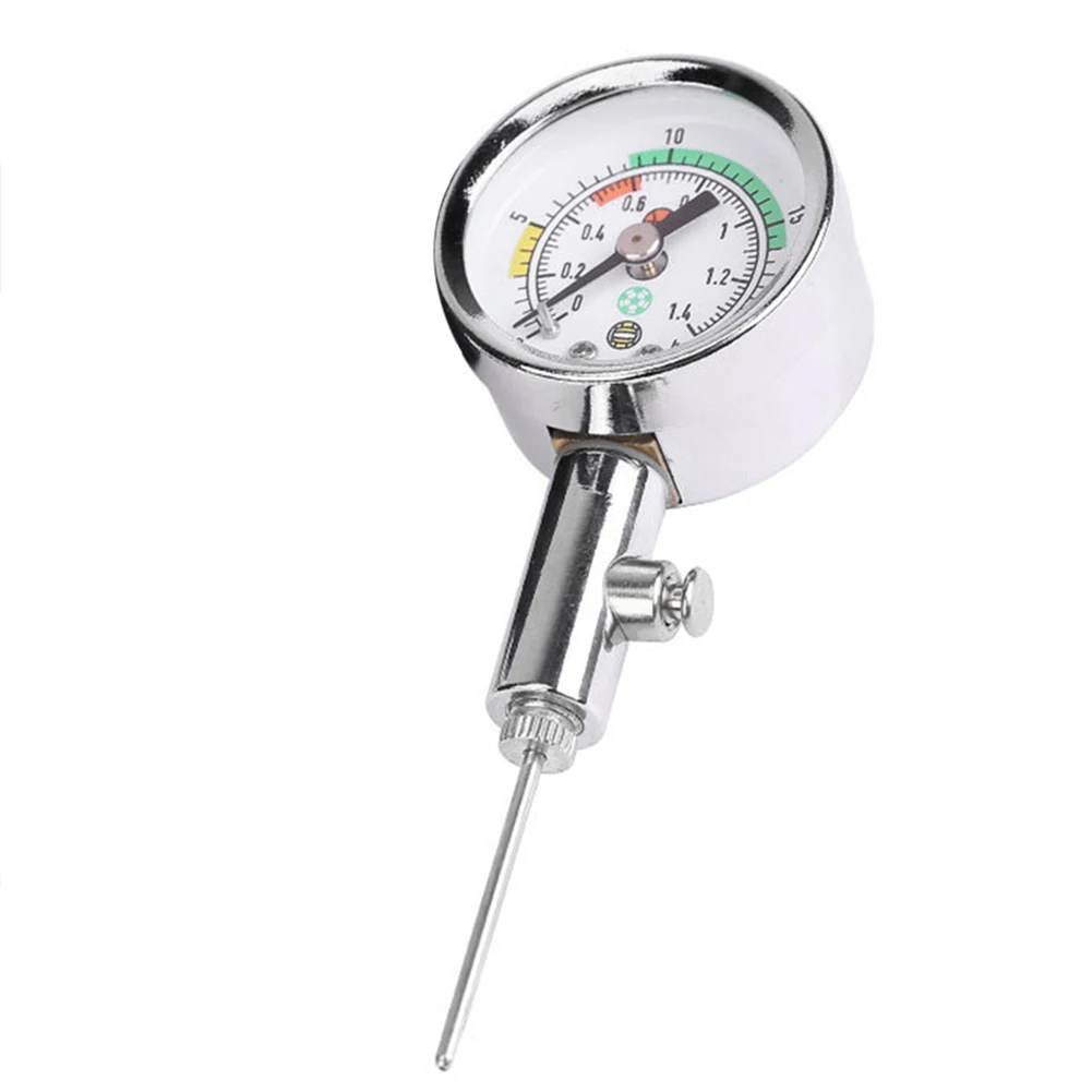 Pressure Tonometer Portable Soccer Ball Barometers with Air Release Valve Inflatable Quick Sport Measuring Instruments