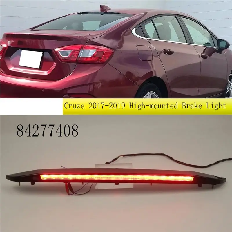 Third Auxiliary Brake Light 84277408 High-Mounted For Cruze 2017-2019