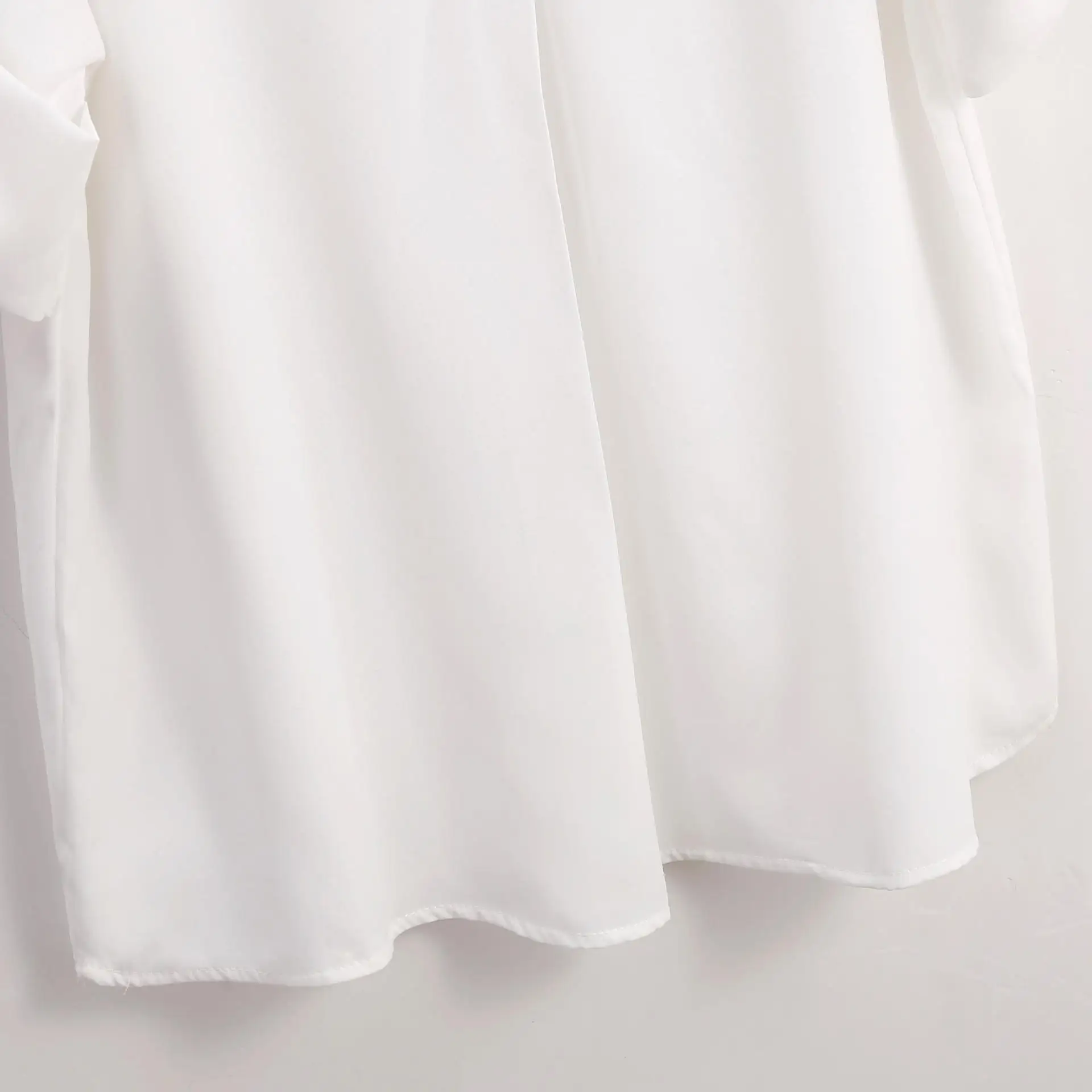 2025 Summer New Shirt Short-sleeved Loose Temperament Top Loose Bat-sleeved Collar Shirt