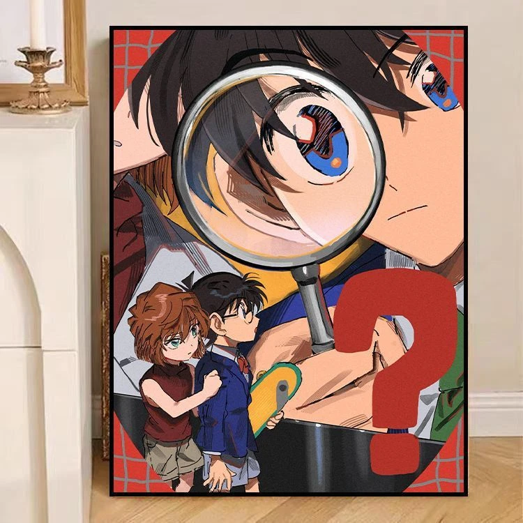 Oil Painting Detective Conan Japan Anime By Number Modern Wall Decor for Living Room Bedroom Perfect Gift No Frame