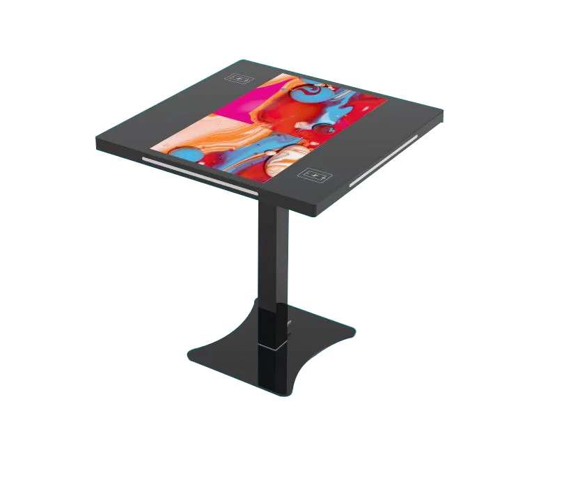 

21 Inch Android Interactive Smart Dinning Table Square Multi Touch Screen Table