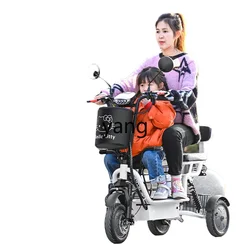 Yjq Household Folding Electric Tricycle Household Small Ladies Pick-up Children with Battery