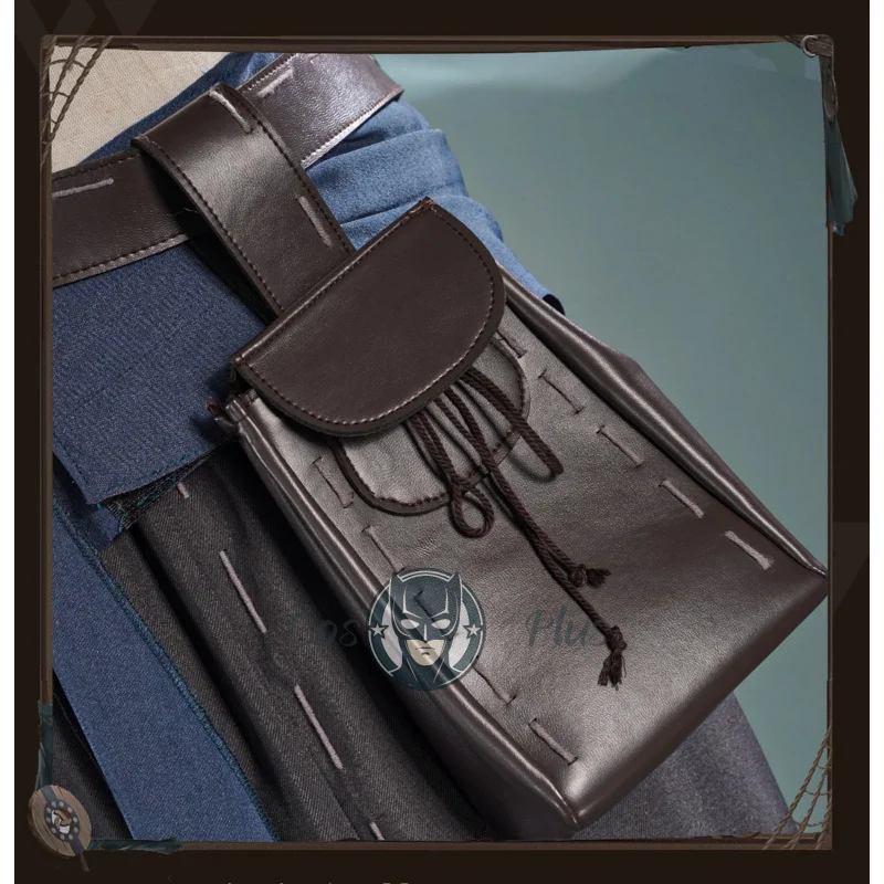 Brenhild Viluf‌ Cosplay Costume Game Identity V Leather Vest Pants Outfit Anime Carnival Halloween Party Uniforms