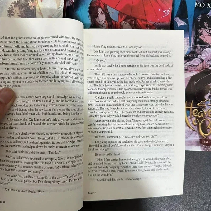 Bênção do Oficial do Céu Tian Guan Ci Fu Vol-7 Versão em Inglês por MXTX, Dance Mei Novel, Xie Lian, Hua Cheng Single Copy