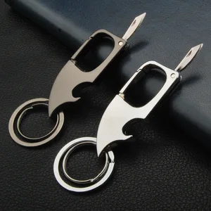 Creative Multifunctional Keychain for Men, Unusual Design, Bottle Opener, Detatable Knife, Portable Keychain 12 Main Sales Bottle Opener - №4