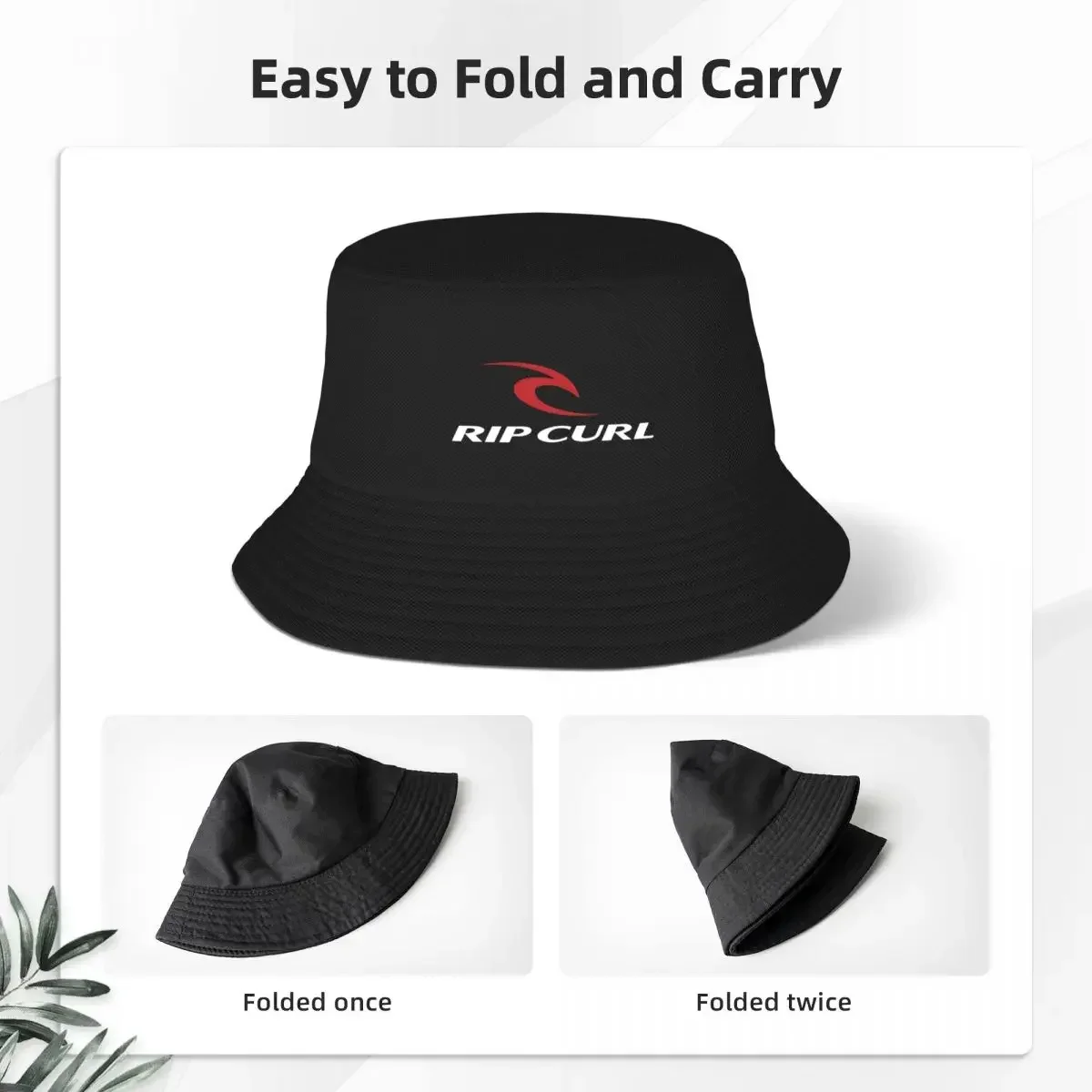 Rip Curl Bucket Hats Panama For Kids Bob Hats Outdoor Fisherman Hats Summer Beach Fishing Unisex Caps