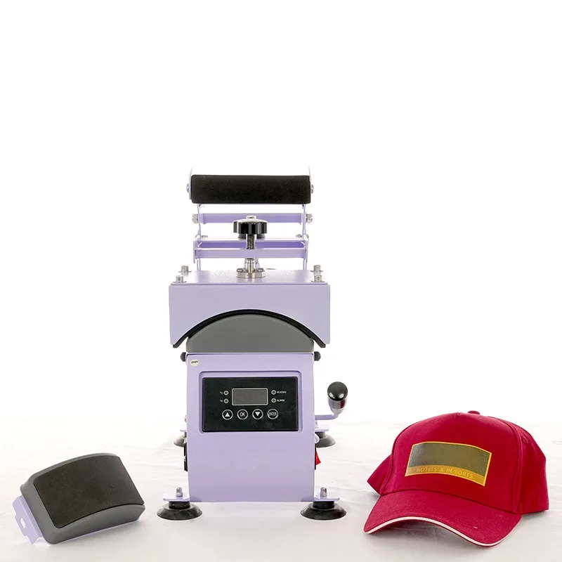 

2 in 1 Hat Press Machine for Caps with 2 Platens & Caps Stretcher for White Hat with Non-Slip Base for Heat Transfer Vinyl