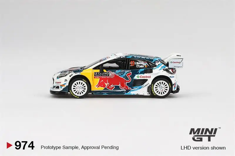 [Prevendita] MINI GT 1:64 Rally1 # 13 M-Sport Ford WRT 2024 LHD 974 Modellino di auto