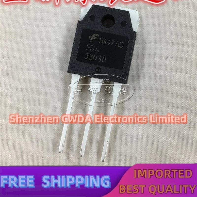 10PCS-20PCS  FDA38N30 38A 300V TO-247 300V 38A  In Stock Can Be Purchased