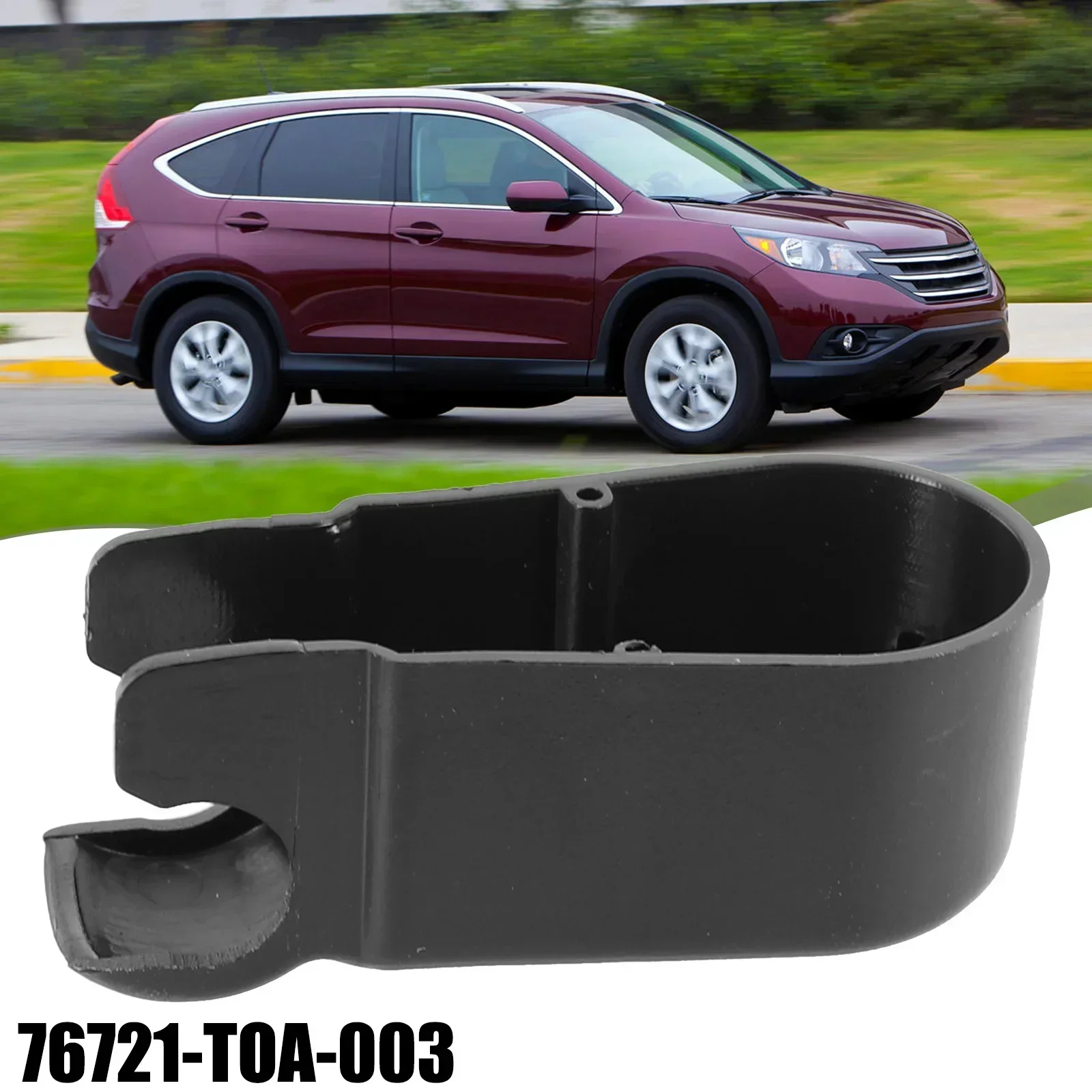 Para honda para CR-V 2012-2016 traseira bagageira pára-brisa limpador braços capa de plástico preto 76721-t0a-003 76721t0a