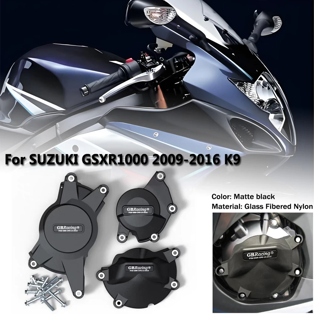 

Suitable for Suzuki GSXR1000 GSX-R1000 2009-2016 K9 GB racing engine hood protective cover accessories and modifications
