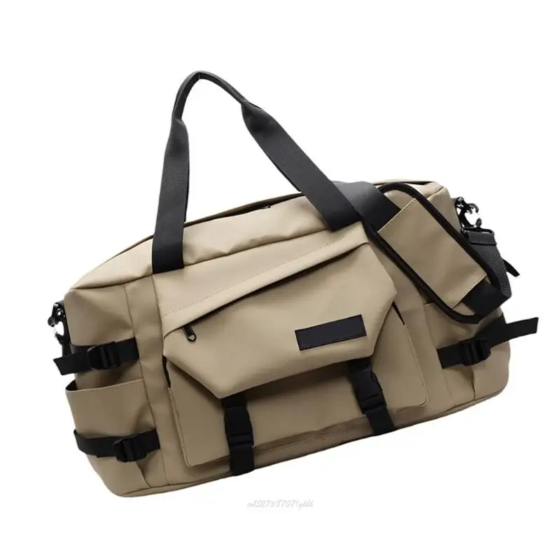 X5XA Borsone per esercizi capacità Design impermeabile Separazione asciutta e bagnata per riporre attrezzature Viaggio