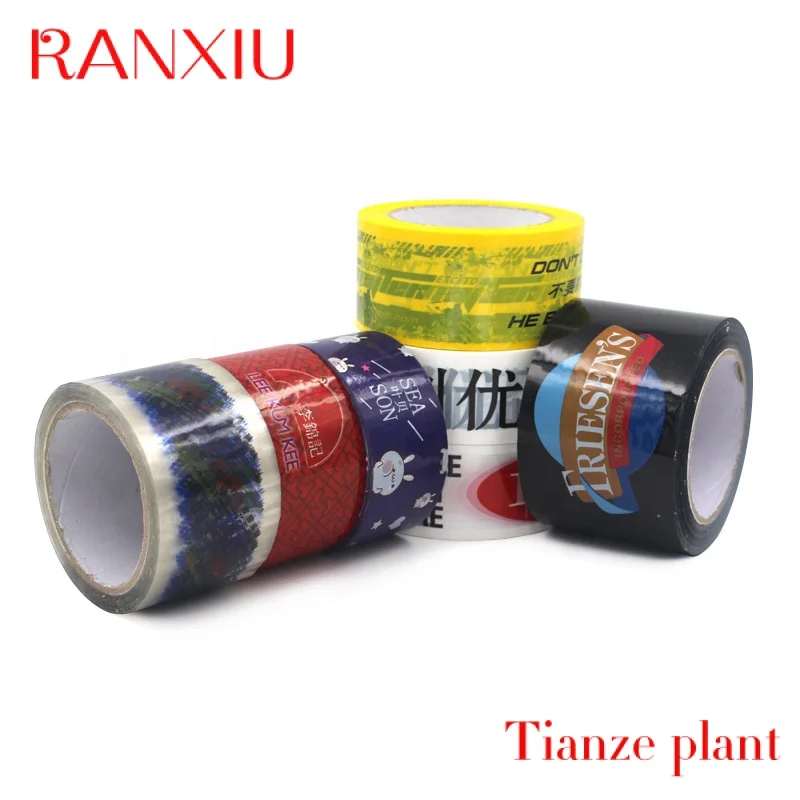 Custom 3% discount Customized Design Printing Adhesive packing tape with logo