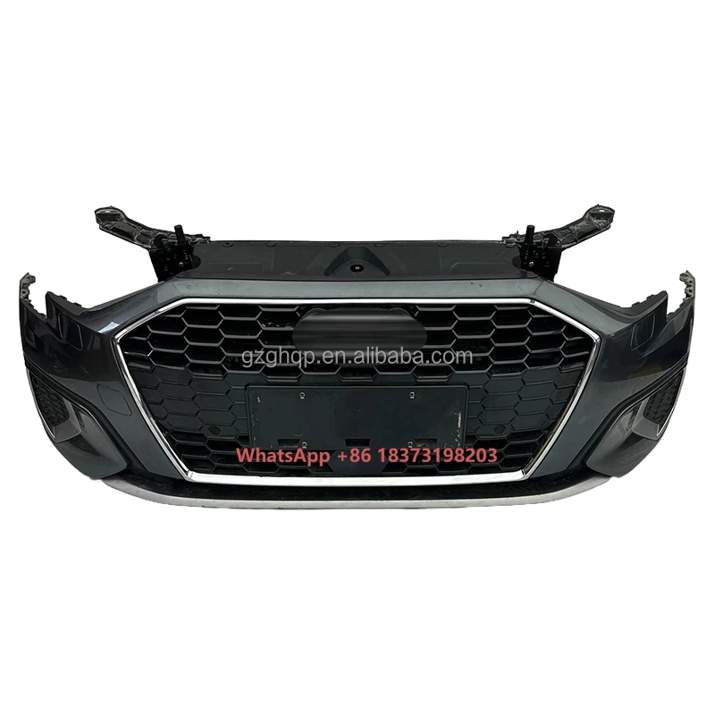 

High Quality Original for AudiA3 S3 2021-2024 Body Kit, Front Radiator, Bumper Grille and Rear Front Bumper, Black Front Bumper