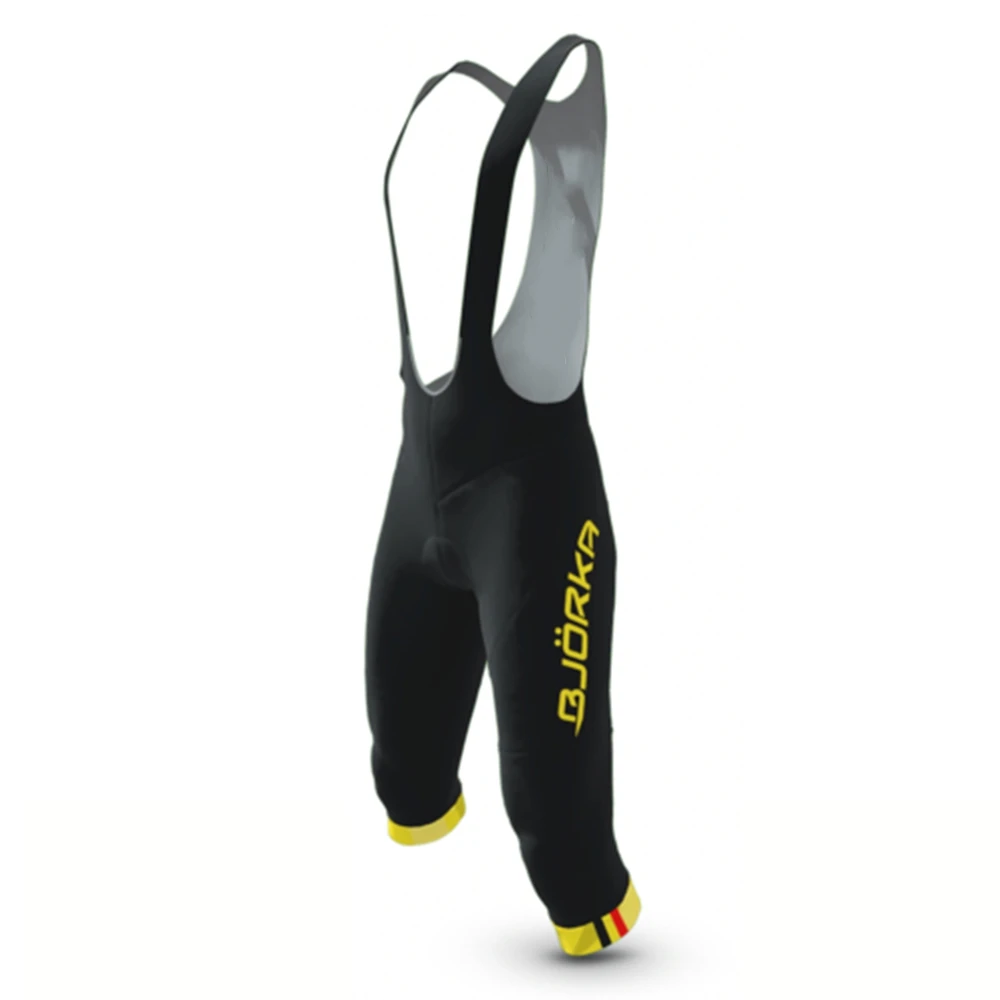 BJORKA Ciclismo-Collants de protection pour hommes, pantalons de course de vélo de route vtt, noir, printemps, automne, 3/4