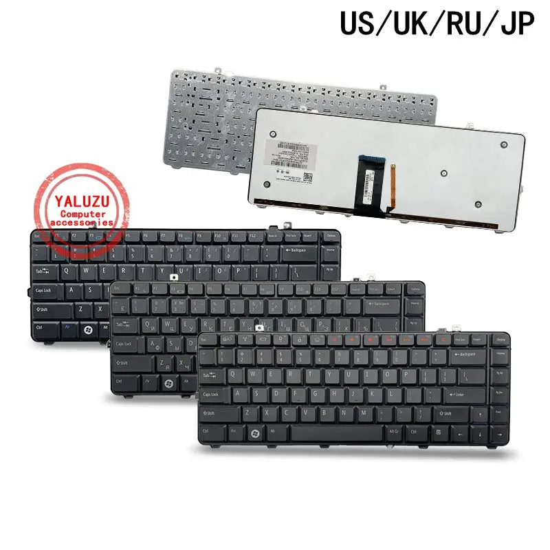 Teclado de laptop EUA/Reino Unido/RU/JP para Dell Studio 1435 1535 D1535 1531 1536 1537 1435 1555 PP39L 1557 1558 PP24L