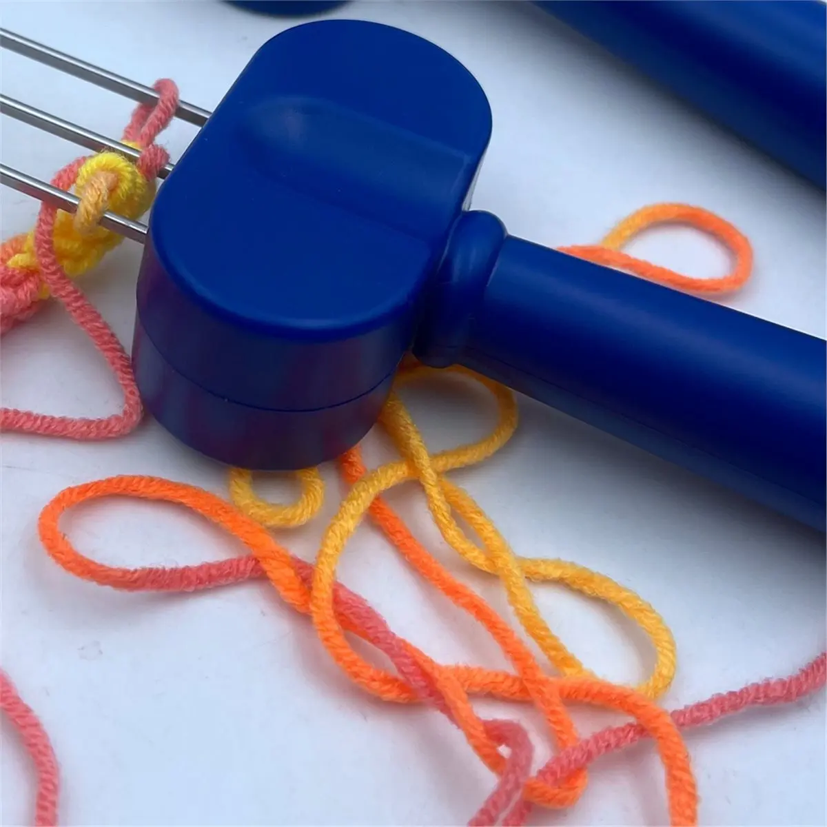 A1419P ~Portable Crochetting Tool for Binding-Off or Edging Hook Needle for Cord Knitting LatchHook Tool Three-Head B