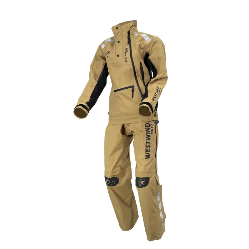 New Genuine 3th Split Cycling Suit with Storage Bag, Rainproof, Windproof and Breathable