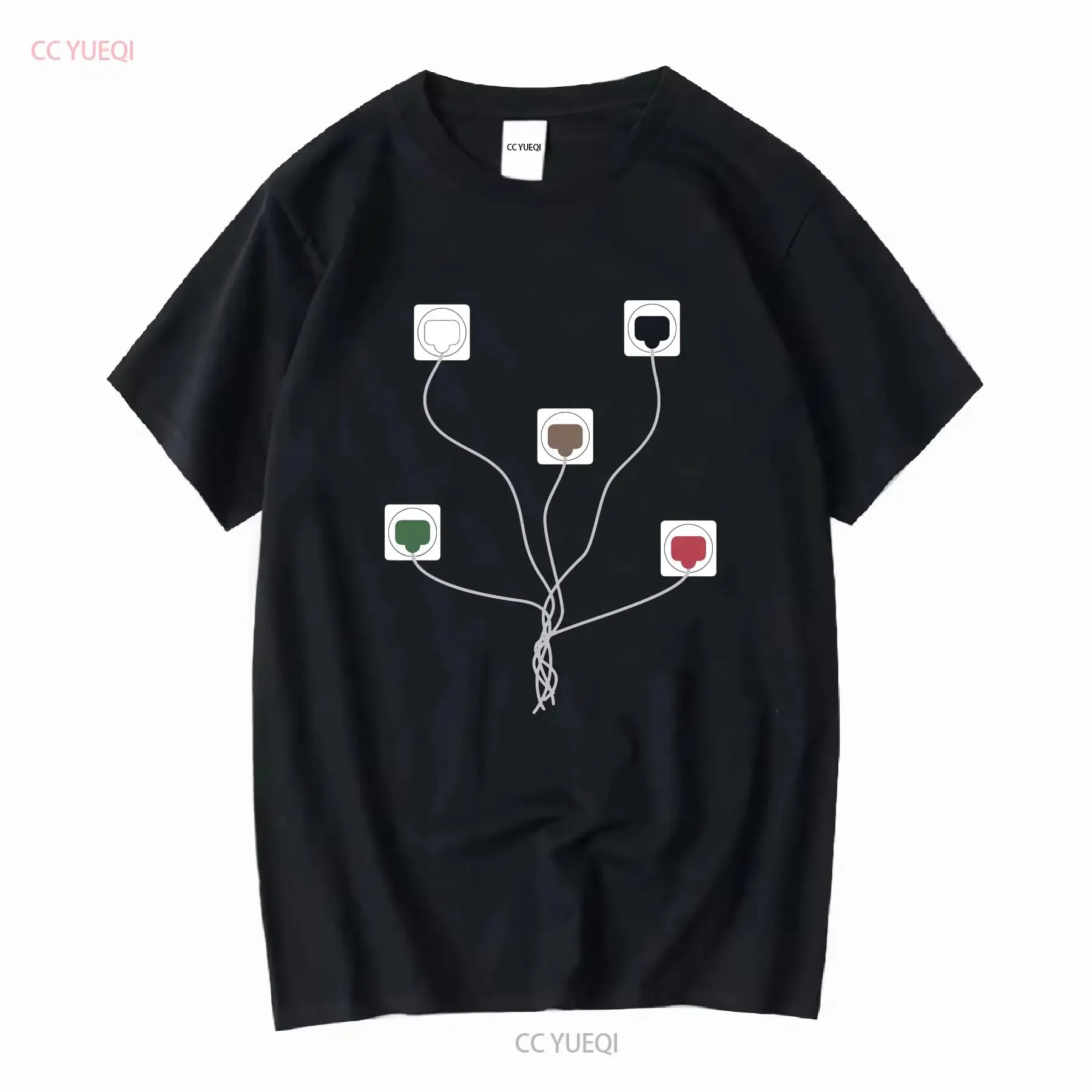 EKG Leads Cheat SheeT camiseta enfermería ECG para enfermera cardíaca escuadrón de cardiología telemetría de emergencia mangas largas o cortas vintage