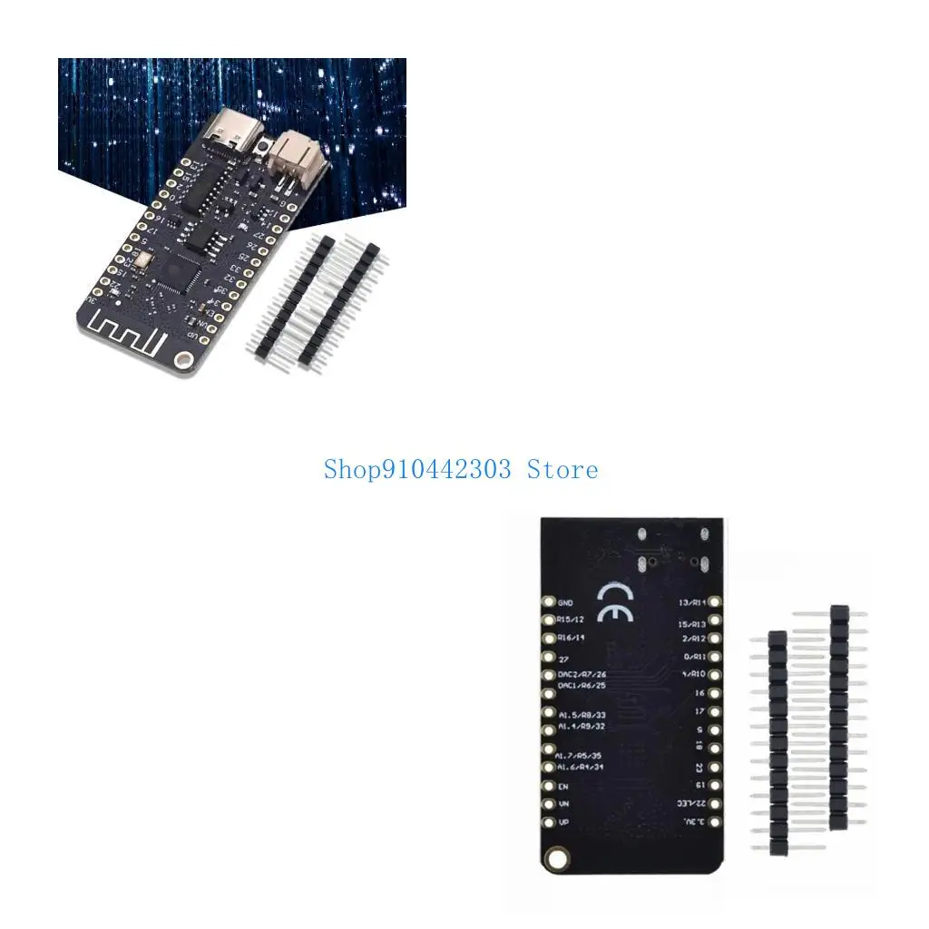 

L4MD ESP32 Wi -Fi BluetoothCompatible Плата разработки ESP32 CH340G для микропитона Micro/Typec USB -соединения