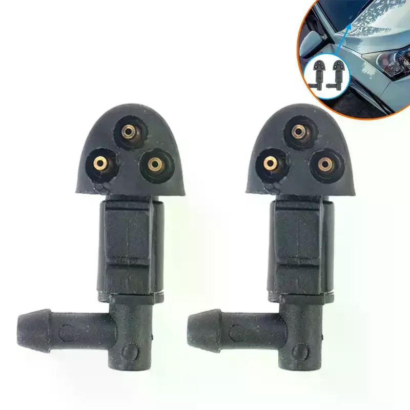 1/2/4Pcs Washer Jet Nozzles 3 Holes Car Windshield Wiper Water Spray Nozzle 901-955-PZ01 94556605 2009-2016 For Cruze