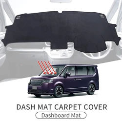 Car Dashboard Mat for Honda Stepwgn Step Wagon 2022 2023 2024 Sunshade Protective Carpet Dash Mat Dashmat Accessories