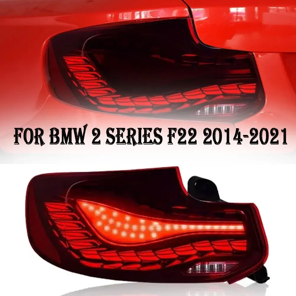 Car Tail Lights For BMW 2 Series F22 2014-2021 225i 218i LED Car Tail Lamps Daytime Running Lights Dynamic Car Accessories