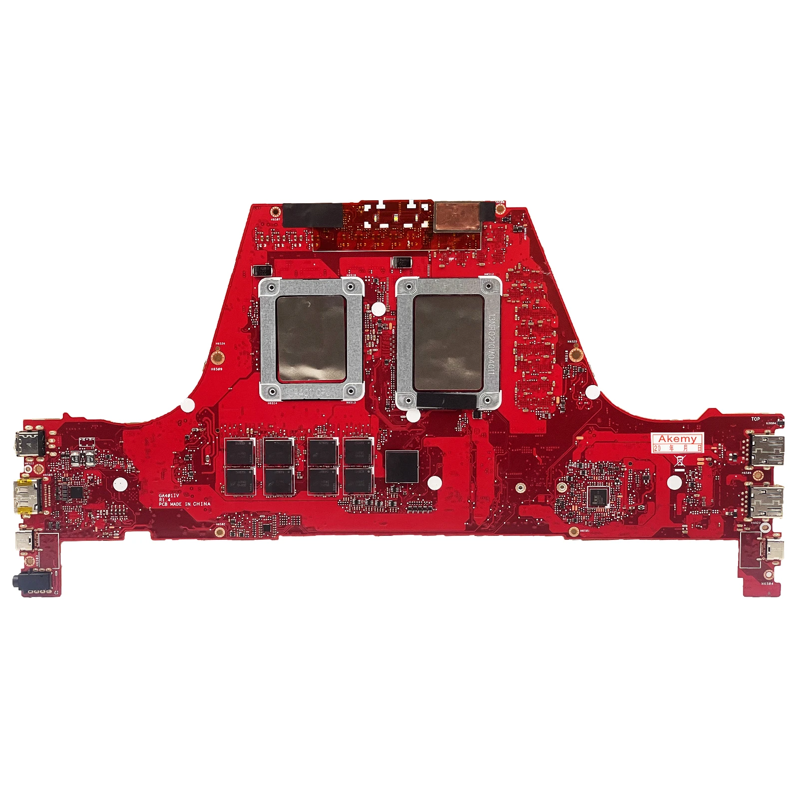 GA401I Mainboard untuk ASUS ROG Zephyrus G14 GA401IV GA401IU GA401IVC Motherboard Laptop CPU dengan R5 R7 R9 GTX1660Ti/V6G