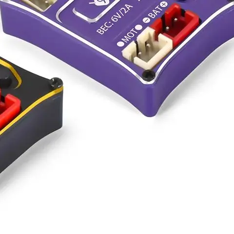 

9IMOD MINI 25A Матовый ESC 6V/2A BEC 2-3S LiPo IP65 Водонепроницаемый для гусеничного автомобиля 1/18 1/24