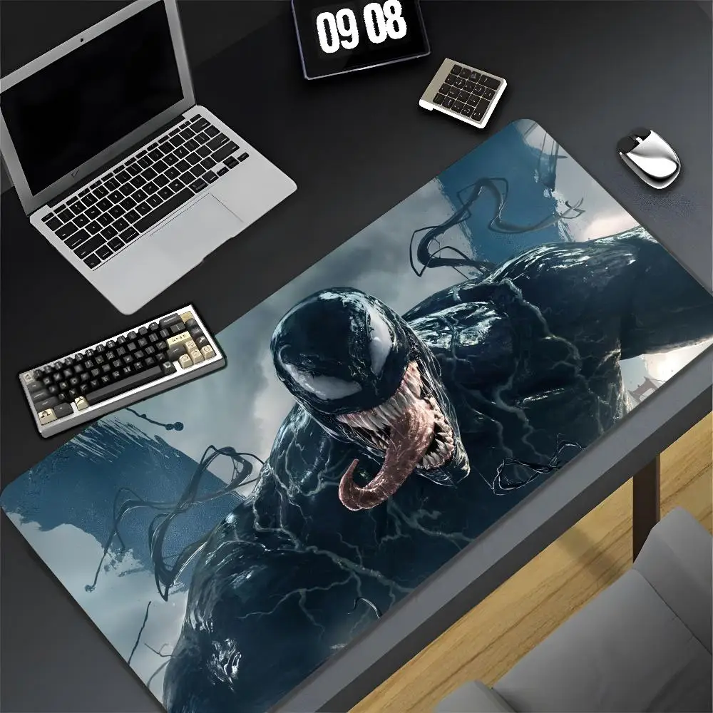 Venom Mouse Pad XXL Gamer Gaming PC Computer Otaku Locking Edge DIY Customized Photo Laptop Notebook Desk Mat