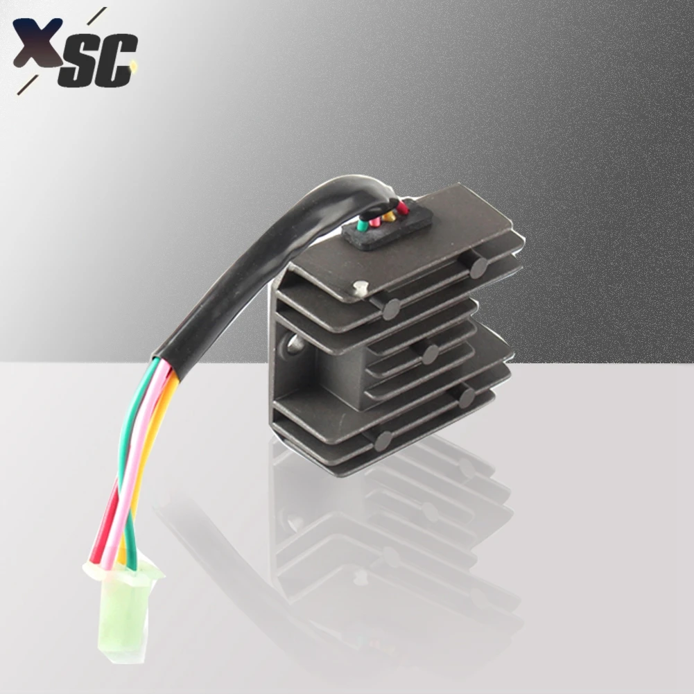 4 Wires Voltage Regulator Rectifier Motorcycle Boat Motor Mercury ATV GY6 50 150cc Scooter For Moped JCL NST TAOTAO Accessories