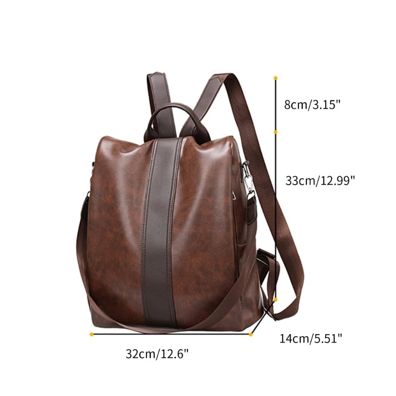 Fashion Bookbags Versatile Backpack Double Strap Shoulder Bag Korean Pack