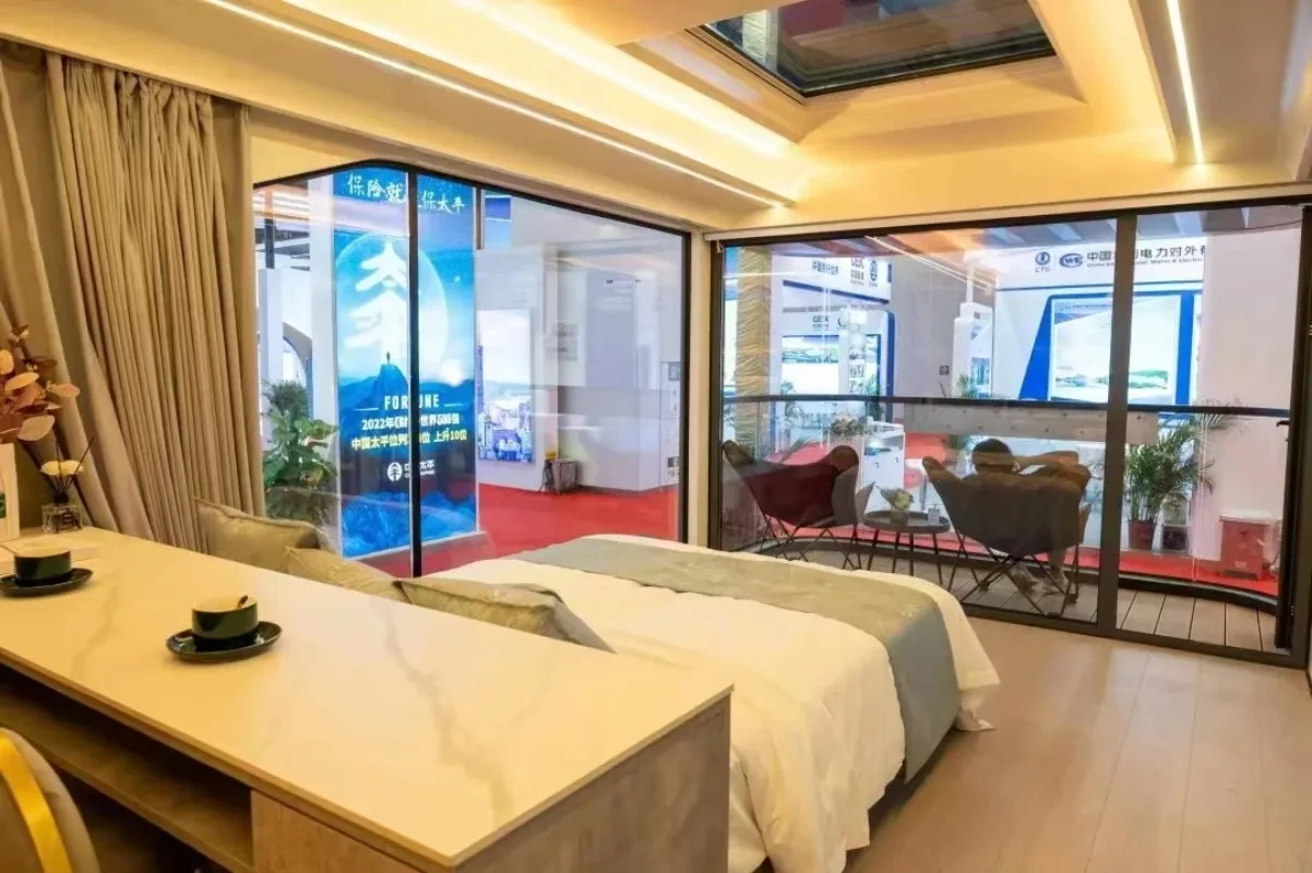Custom Luxury Mobile Home Prefabricated House For Easy Outdoor Installation Of  Houses