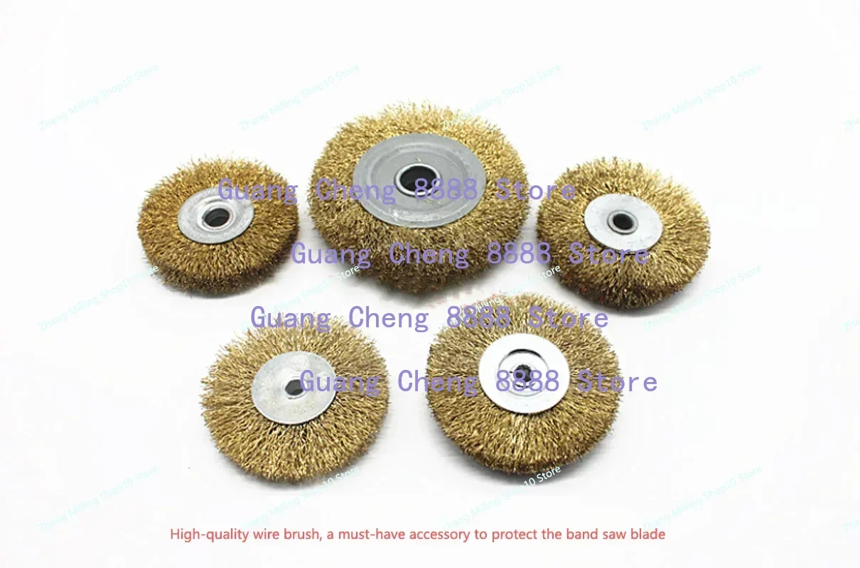 

Аксессуары для ленточной пилы, проволочная щетка, чистящие шариковые проволочные колеса, пильный станок с ЧПУ, утолщенная медная проволочная щетка, 1 шт.