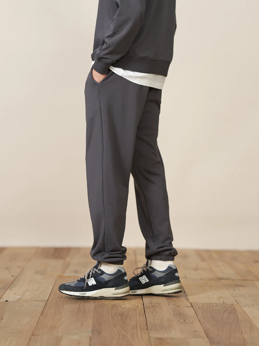 SIMWOOD 2023 Spring New Jogger Pants Men Drawstring Trousers Casual Comfortable Tracksuits Plus Size Gym Pants SJ130835