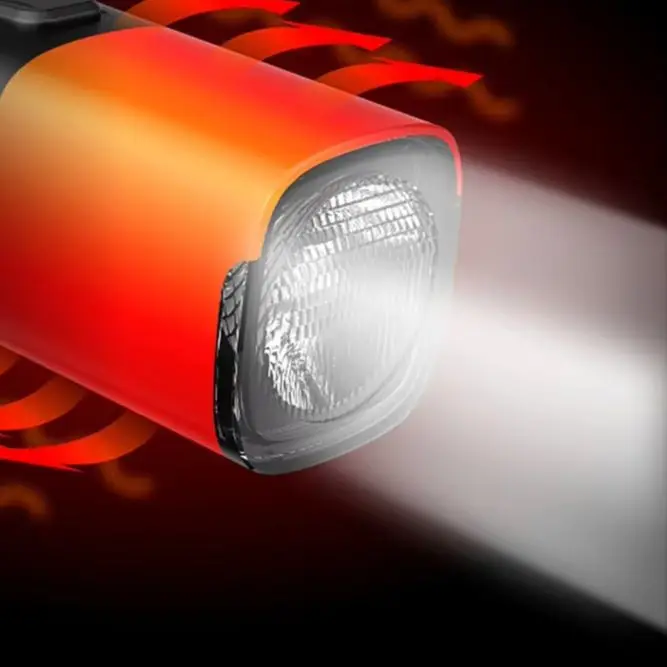 

Rechargeable Bike Front Light 400600800 Lumens TypeC Aluminum Alloy IPX6 Waterproof Multiple Modes for Cycling