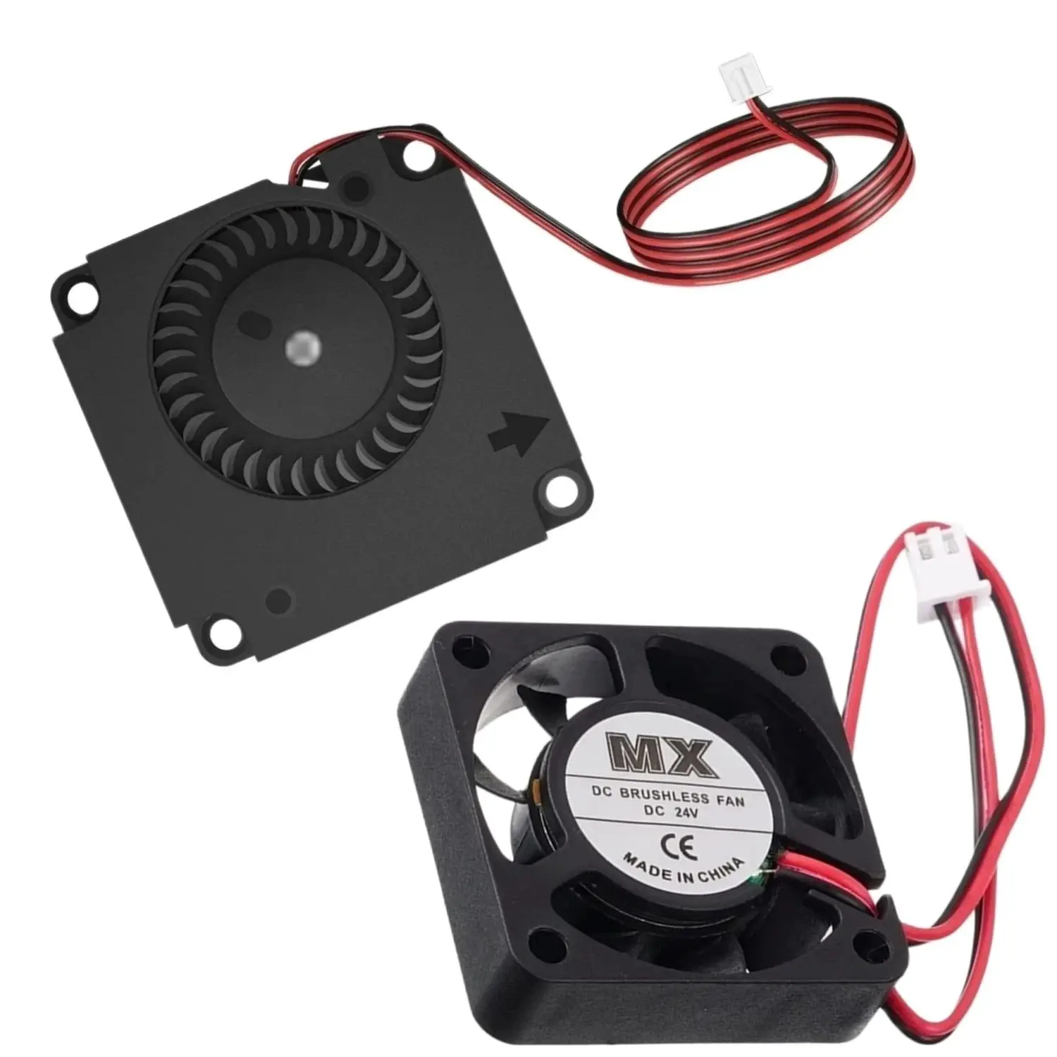 Ventilateur à double roulement à billes pour imprimante 3D, pièces de refroidissement, 24V, 4010, 40mm, 4010, 40x40x10mm, Ender 3