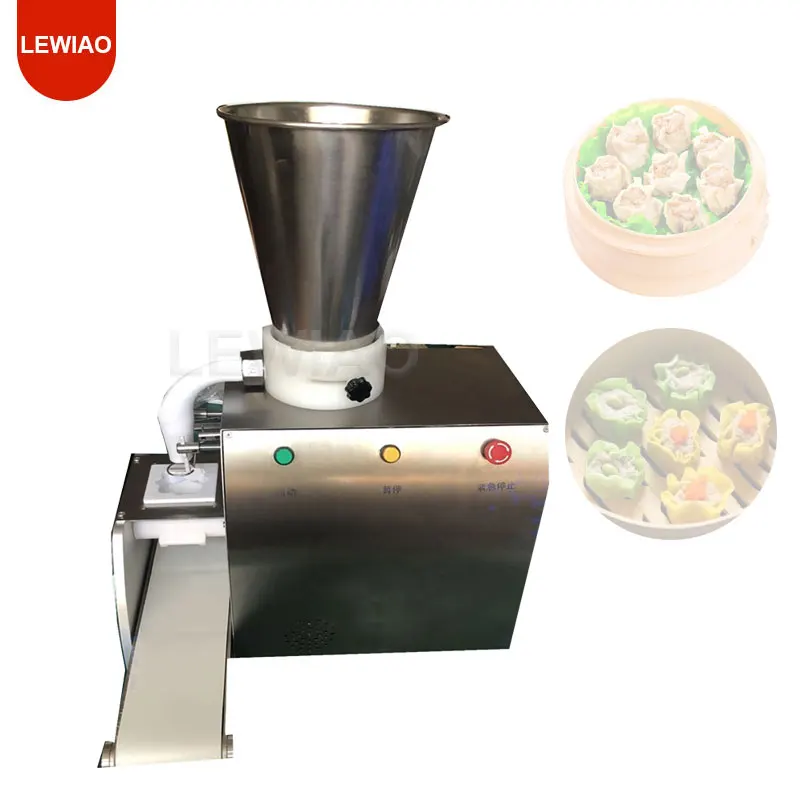 Shaomai Sio Mai Herstellungsmaschine Halbautomatische Knödel-Wonton-Formmaschine Snack-Maker