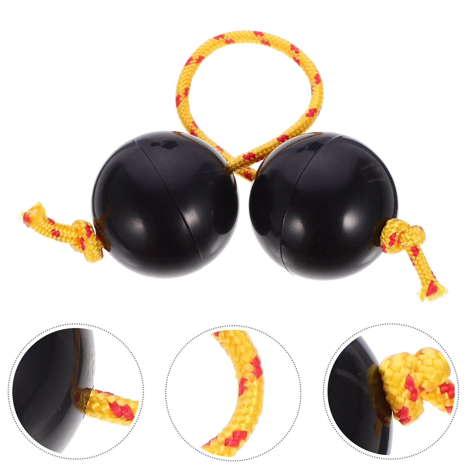 

Rhythm Sand Maracas 5cm Black Diameter Musical Kids Percussion Toys Educational Instruments Safe Fun Gifts