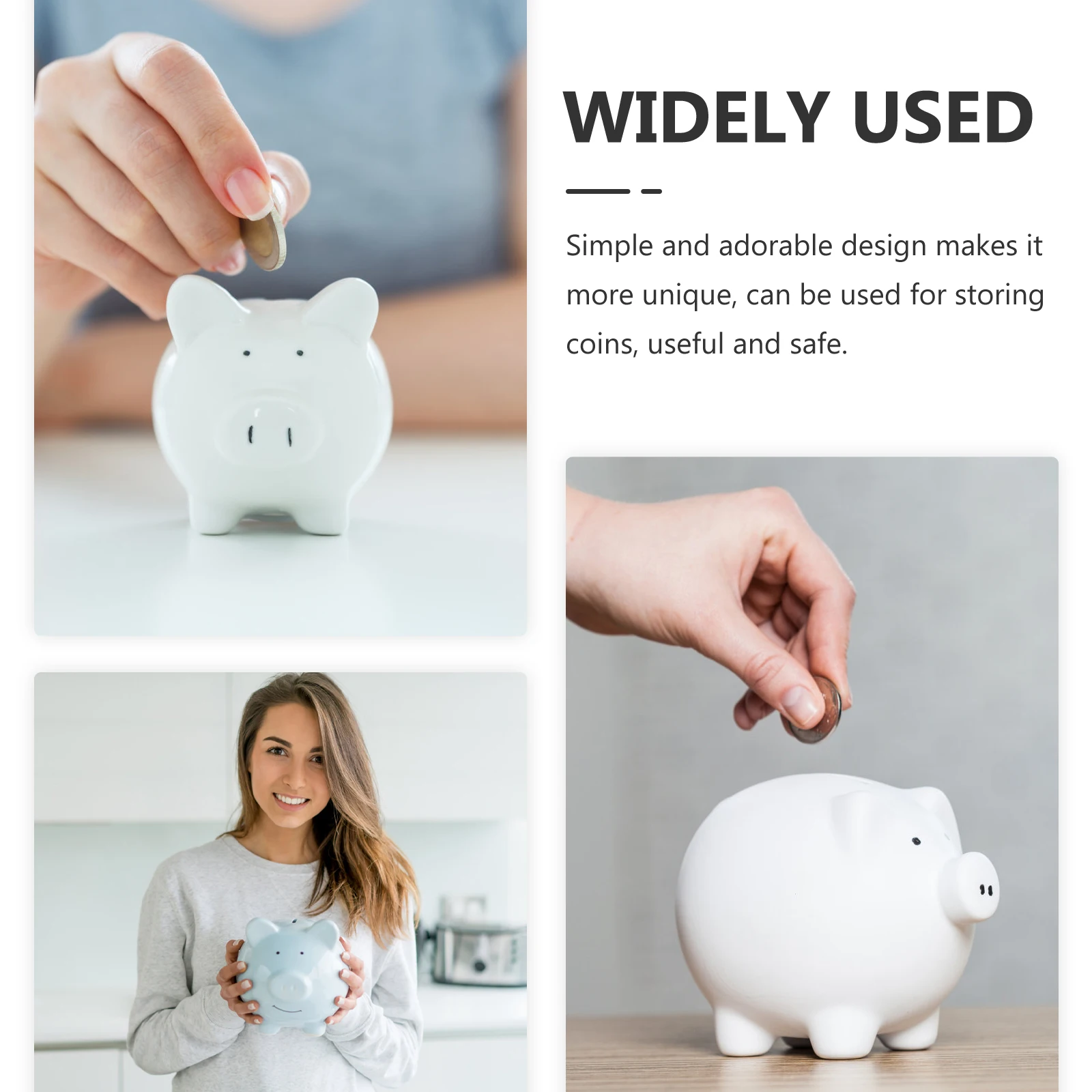 Walvis Vorm Houten Spaarpot Spaarpot Decoratieve Muntcontainer Kinderen Besparing Gift Home Spaarpot Spaarpot Home Decor