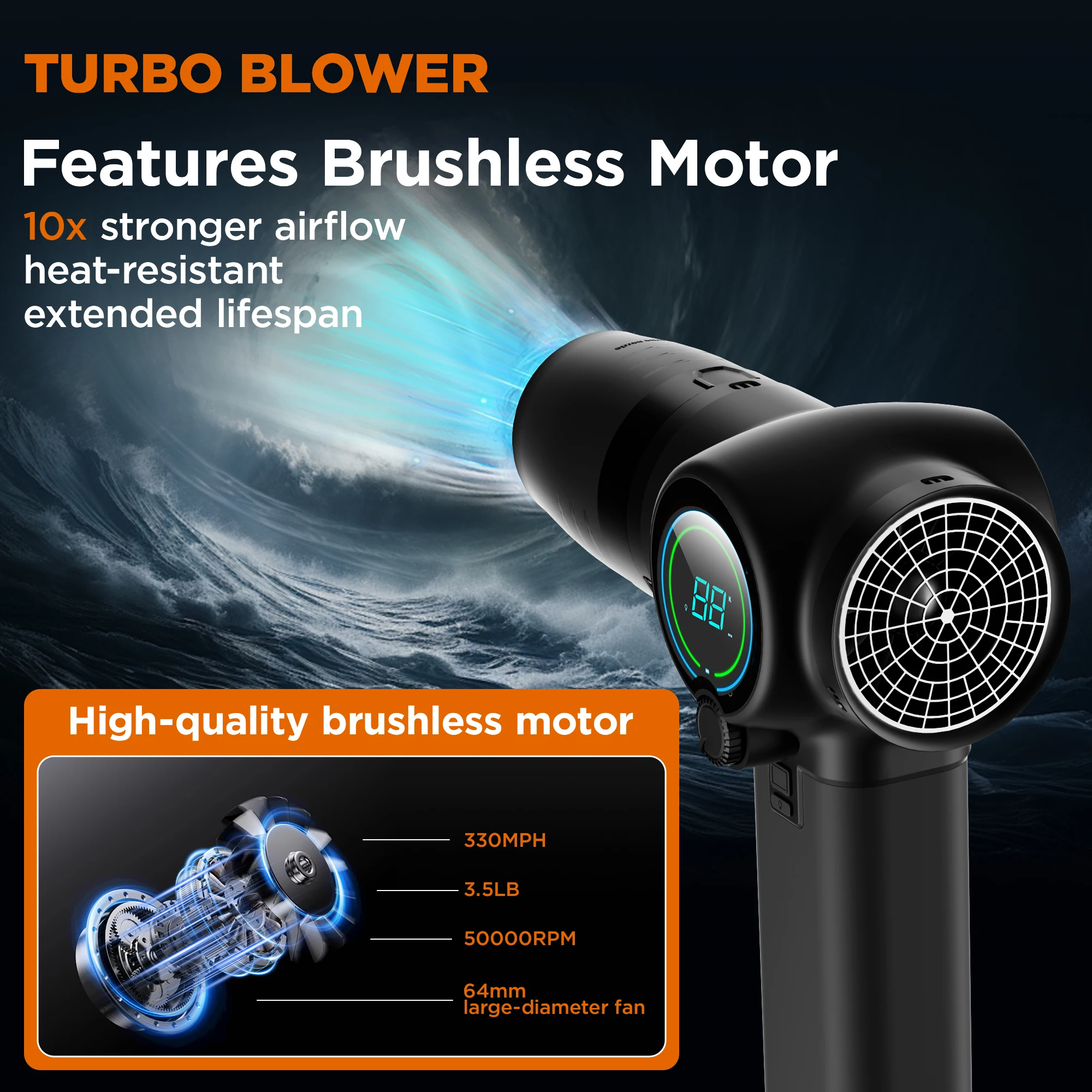 BOOSTER TF64A3 Water Blower Tu - đánh giá và giá Dryer Car Blower