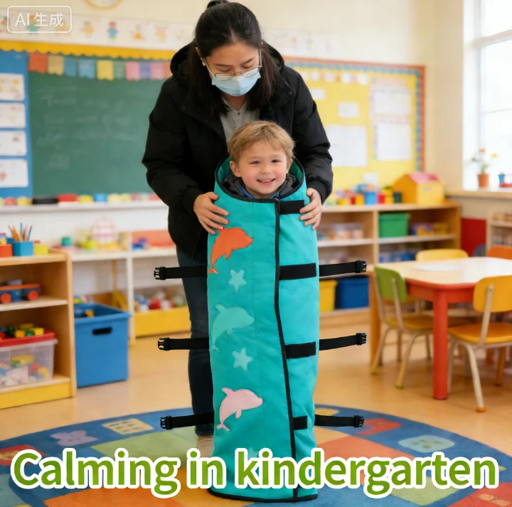 

Детское фиксированное одеяло для маникюра, удерживающее одеяло, детское устойчивое к царапинам, агатационное, регулируемое, с защитой от само травм