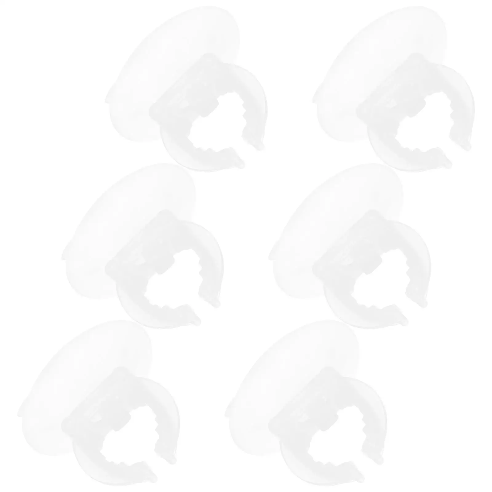 

6 Pcs Aquarium Lamp Bracket Fish Tank Light Holder Suction Cups Durable Silicone Material Aquarium Supplies Lighting Rack Stand